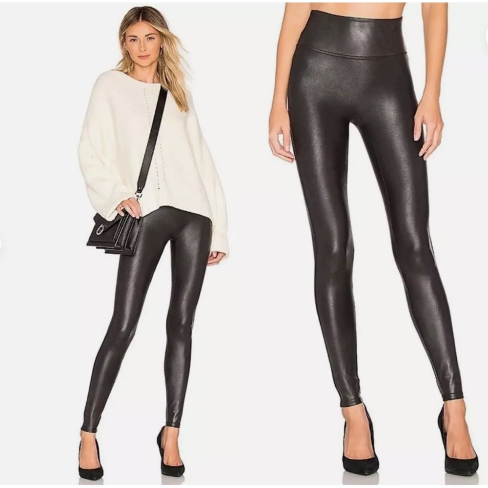 Spanx Faux Leather Leggings